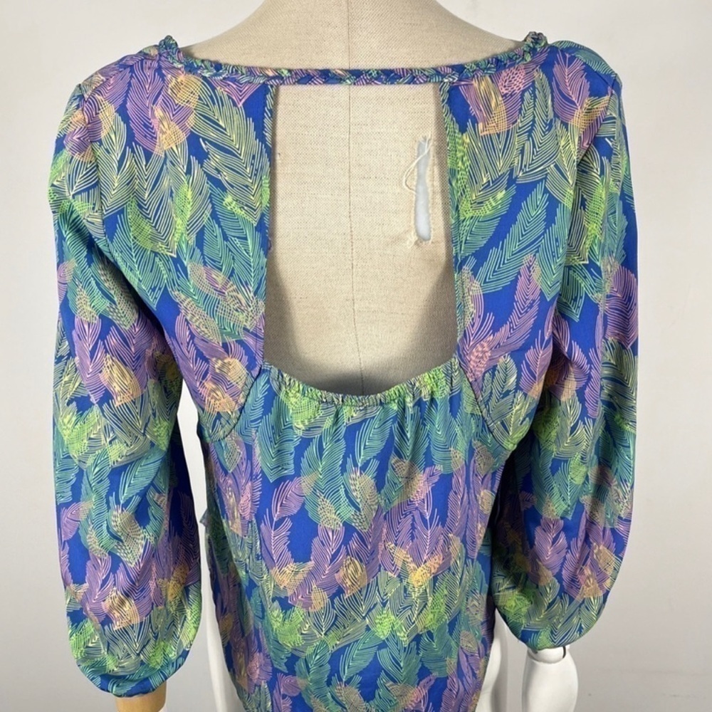 American Eagle 100% Polyester blouse - Picture 3 of 8